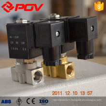 Electrovanne haute pression 24V POG1-1B en acier inoxydable